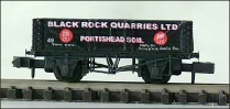 Robbie's Rolling Stock Black Rock Quarries wagon