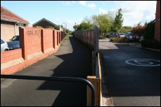 Worle - track bed