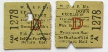 Excursion return ticket