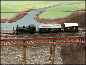 River Yeo bridge in N gauge by Stephen Ash