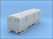 Ex-Great Eastern Railway 4-wheeled passenger brake van