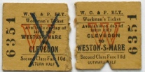 Workmen's ticket